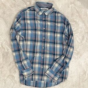 Urban Pipeline Flannel Button Down Shirt Medium Size